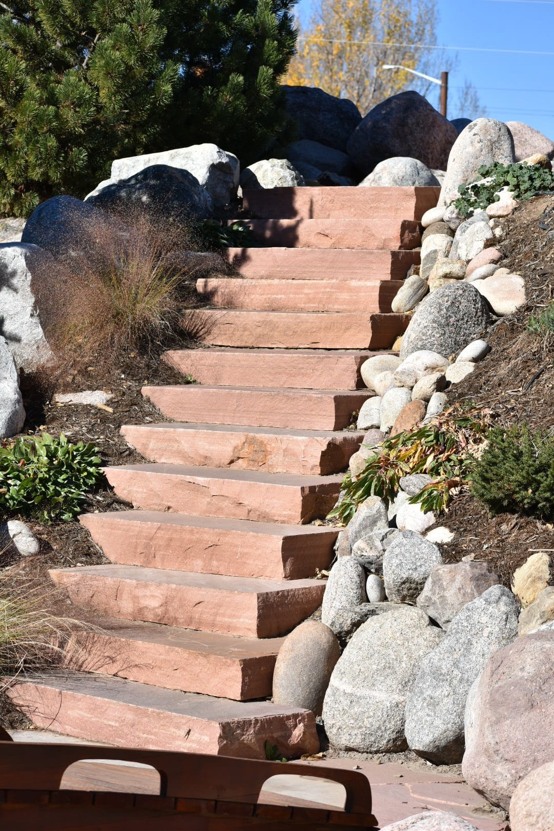 20161103 053928400 iOS 1 - Colorado Red Stairs - Rock Garden