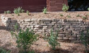 tumbled wall - SI Exif - Rock Garden