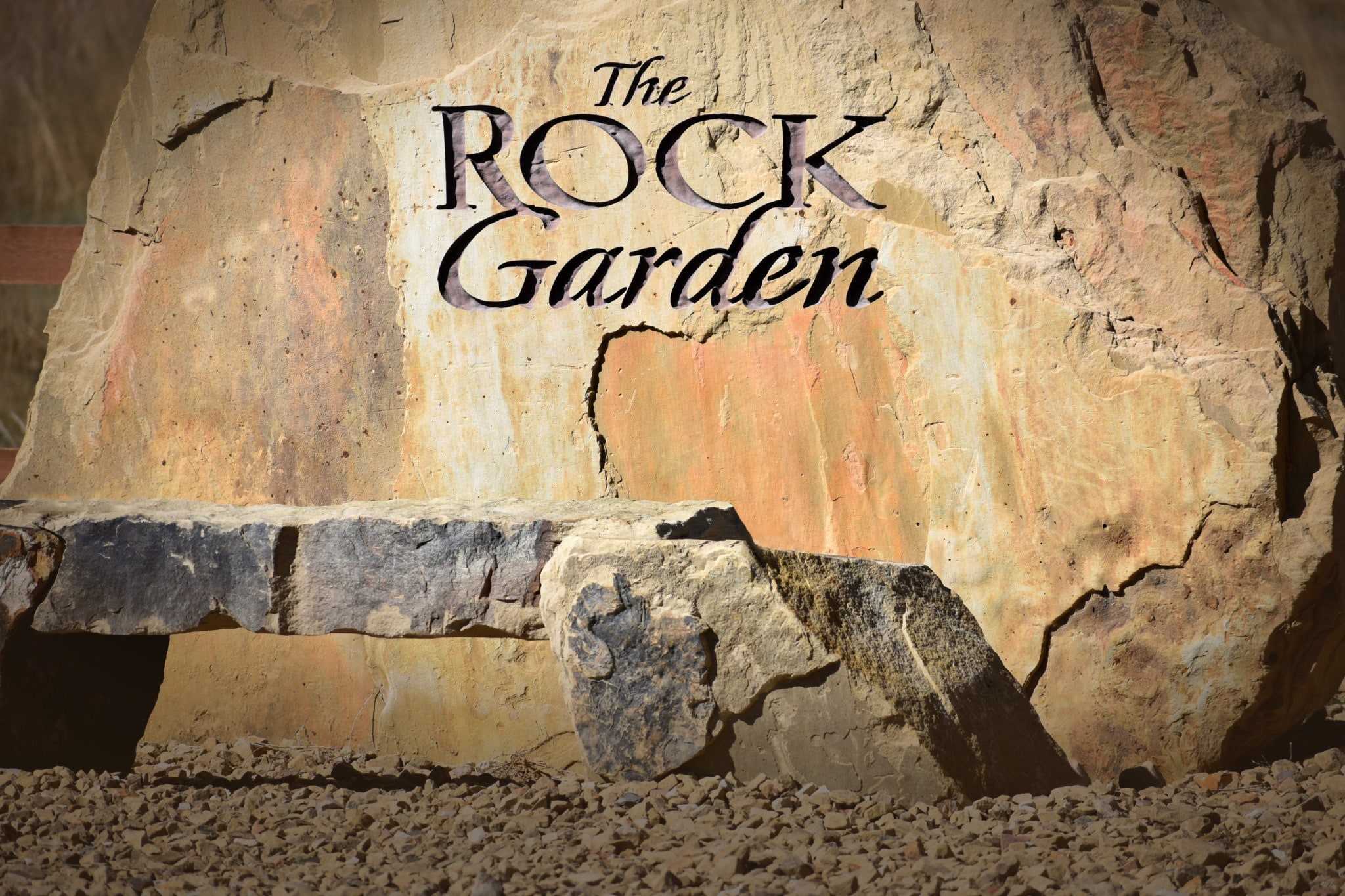 Etched Rock Garden