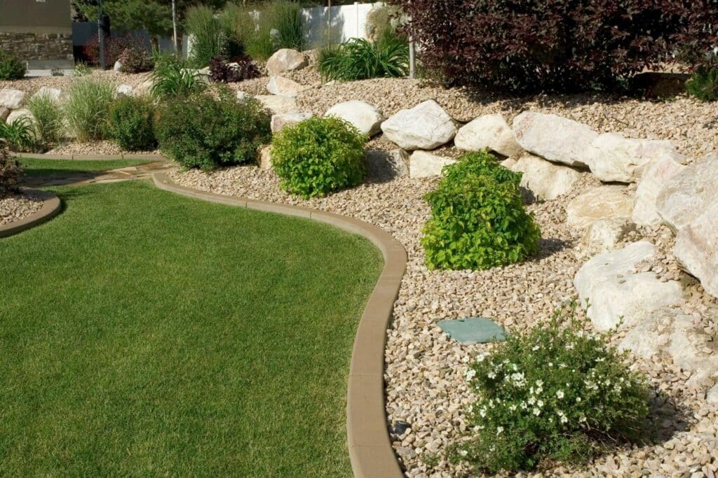 commerciallandscaping1 1 | Commercial Stone Landscaping Ideas | The Rock Garden